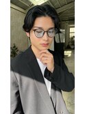 *NOISM波巻きツイストスパイラルパーマツーブロックマッシュ