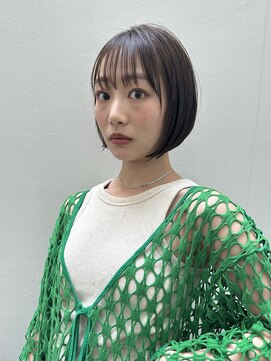 ピークアブー アヴェダ アトレ恵比寿(PEEK-A-BOO AVEDA) 大人ショートボブ/20代30代40代/岡野亘希