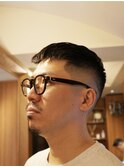 クロップ　理容室　Barber　バーバー　刈り上げショート　理髪