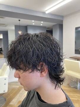 アレス バイ シカ 神戸三宮元町店(ALLES by Cica) 緩め波巻きウルフ