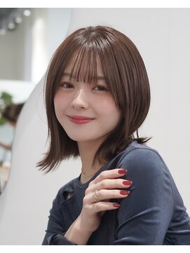 アンアミ オモテサンドウ(Un ami omotesando) 【Un ami】ミディアムボブヘア