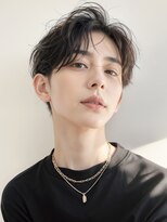 ビープ(beep)&nbsp;センターパート×ナチュラルパーマ【赤羽】