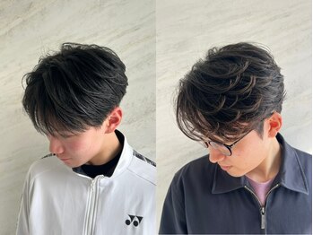 ルシェル(LeCiel)の写真/【カッコイイに無限大を】家でもサロンスタイルの再現性抜群。誰でも”カッコイイ”を追求していく。