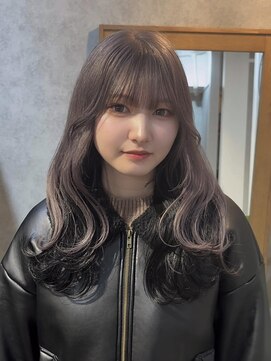 エン(en.) ○レイヤーカット×色落ちが綺麗なグレージュ