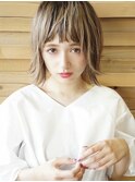 ヘアスタイル　お洒落ボブ　大人ボブ　小顔ヘア
