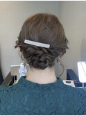 20代30代40代◎結婚式アッシュカラーこなれ大人まとめ髪シニヨン