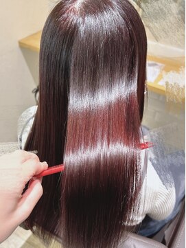 カーラ(Cara) ココアラベンダー × 艶カラー