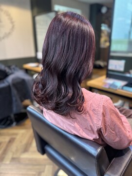アイノア ルアナ 青山(AInoa RUANA) Bordeauxcolor【髪質改善/縮毛矯正/トリートメント】