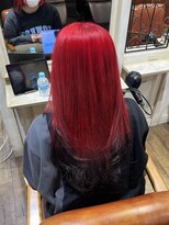 シャル 相模大野(shalu)&nbsp;レイヤーカット×エンドカラー 【西村】