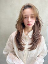 ロイジー(roijir)&nbsp;表参道roijir ミルクティーベージュ×顔まわりカット