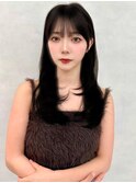 レイヤー/ネビージュ/韓国ヘア/イメチェン/縮毛矯正/中野/