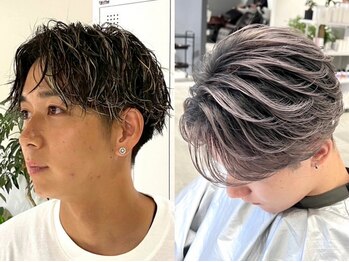 シエラ 心斎橋(CIERA.)の写真/【心斎橋】メンズパーマが得意なサロン♪再現性の高いパーマで朝のセットも楽チン！メンズの方大歓迎！
