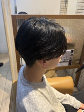 ハピネスフィール 宇治店(Happiness FEEL) メンズ縮毛矯正曲がる縮毛矯正メンズ髪質改善センターパート