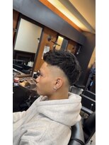 スマイルヘアー 大森店(Smile hair) フェードカット×フェザーアップ
