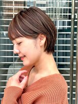 ロンド 銀座(Lond)&nbsp;●杉浦オリーブグレー/ショート/レイヤー/髪質改善/縮毛矯正