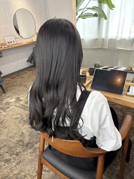 サイ(sai) 【江幡担当】暗くても透明感がでるアッシュグレージュ