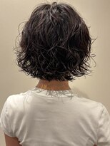 トリコ ショップアンドヘアサロン(tricot shop hair salon) 骨格に合わせた丸みボブパーマスタイル