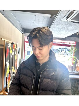 ジンリッチ(JiN RiCH) 清潔感★アップバングツーブロック