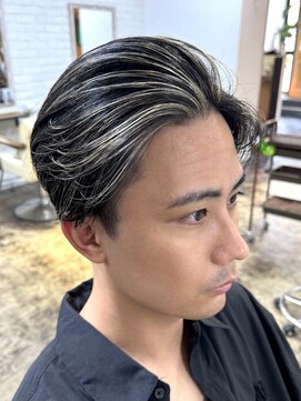 リコ 池袋東口店(Liko) メンズ/ハイライト/ハイライトキャップ/メッシュキャップ/池袋