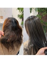 スパーブ(SUPERB)&nbsp;ハイライトで白髪ボカシ