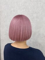 アン(Hair make un)&nbsp;ピンクベージュカラー♪
