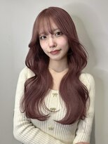 アクシス ナゴヤ(AXIS NAGOYA)&nbsp;イメチェン/ピンクベージュ/アンブレラカラー/前髪/名古屋駅