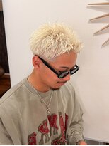 メゾンフォーメン 心斎橋店(Maison for men) ブランドカラー スパイキーショート テーパーフェード