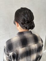 サムシング(Something.)&nbsp;ゆるふわシニヨン