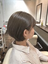 サイン(SIGN)&nbsp;大人透明感ハンサムショート/30代40代50代/オリーブグレージュ