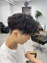 ダーツ(darts)&nbsp;波巻きシャドウパーマ