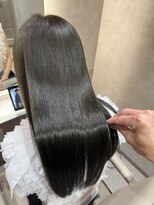 ジーナ 近鉄奈良(Zina)&nbsp;艶髪オリーブグレージュ