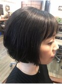 黒髪ボブ