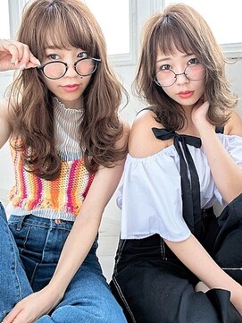 ヘアメイク フレンシア(hair make flencia) 抜け感グレージュカラー