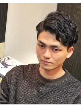 オムヘアーツー (HOMME HAIR 2) ジェントル barberstyle サイドパート hommehair2nd櫻井