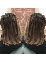 リズ オブ ヘアー(Lis of hair) ロブ&バレイヤージュ☆【大橋】@lis_oohashi