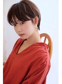 女性らしい大人かわいいハンサムショート