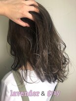 ヘアサロンエム 大宮東口(HAIR SALON M)&nbsp;デザインカラー/厚めバング/ローライト/スリークボブ
