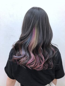 リアン 上尾店(Rien) マロンベージュ/Aラインボブ/かきあげ[上尾駅/バレイヤージュ]