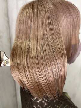 アンフィフォープルコ(AnFye for prco) ジュエリーシステム×LULUTr×縮毛矯正でつやっつやの艶髪ボブ♪