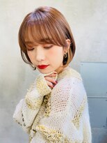 ロイジー(roijir) roijir表参道 ナチュラルボブ×インナーカラー