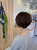 アドラーブル 長岡リップス旭岡店(adorable) 20代30代40代★スタイリング簡単♪小顔見せ☆丸みショート