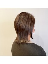 ブロッサム 東久留米店(Blossom)&nbsp;小顔ウルフ/立体感ひし形/マロンベージュ