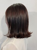 ルチア ヘア フィル 天王寺店(Lucia hair fill) 外ハネ×レッドブラウン