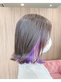 【デザインカラー】インナーヴァイオレット×ロブ relie