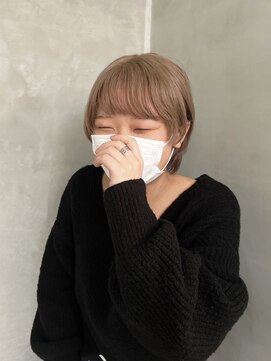 テトヘアー(teto hair) ベージュ　ウルフ