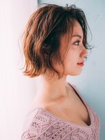 美容室 コーストアール 稲毛店(coast-R)&nbsp;ナチュラルかきあげボブ【稲毛駅】