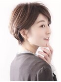 丸みショート/ニュアンスショート/イメチェン/30代40代50代