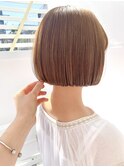20代30代40代丸みショートボブマッシュ前下がりレイヤー
