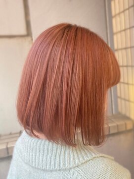 マティーナ ヘアー 池袋(Matina hair) 【ピンクベージュボブ】20代30代40代