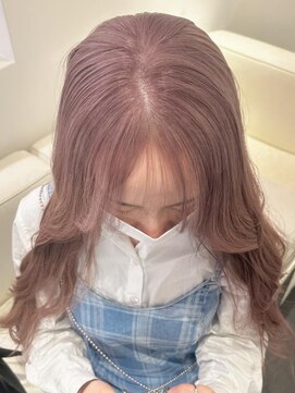 ベレーザ 渋谷(BELEZA) 3318ミルクチョコレートビビットカラー波巻きシアーグレージュ